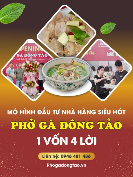 Phở gà Đông Tảo | Đặc sản Quốc Gia
